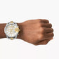 DIESEL  Mega Chief Chrono White Dial Watch - DZ4672