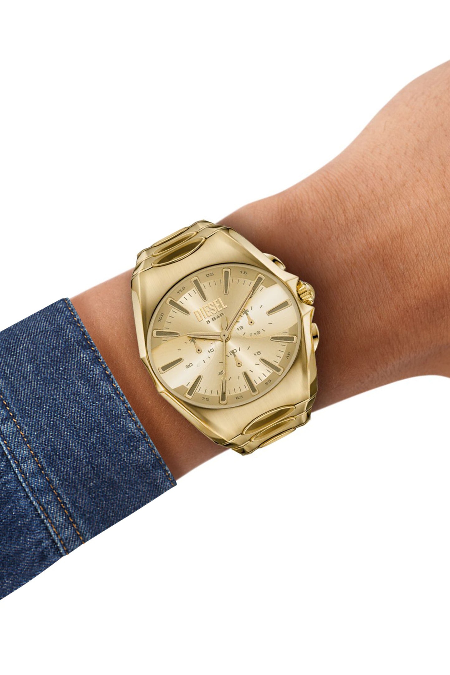 Diesel D-Curve Quartz Chronograph Men 48 mm DZ4695