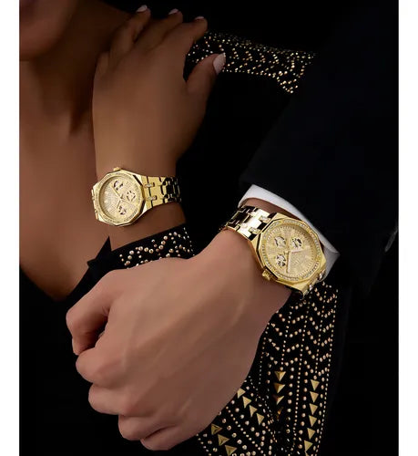 Guess Kryptonite Multifunction Analog Watch For Men - GW0960G2