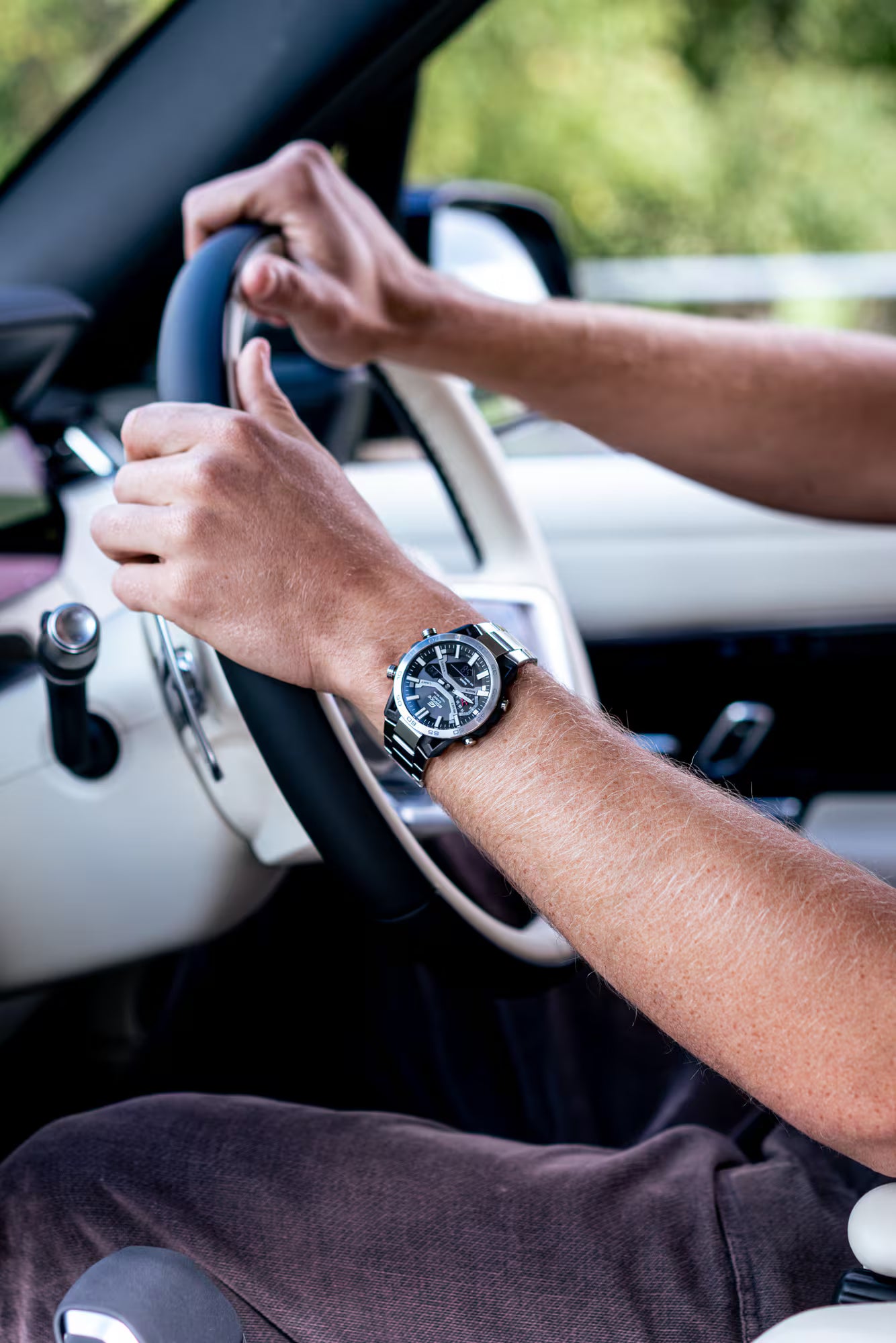 CASIO Edifice Solar Powered Men's Watch  - ECB2000DC-1ADF - ED565