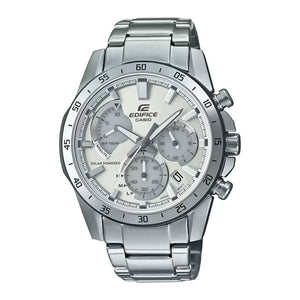 Silver Chronograph - Men's Watch EDIFICE EQS-930MD-8AVUDF - ED528 - KRISHNA WATCH COMPANY