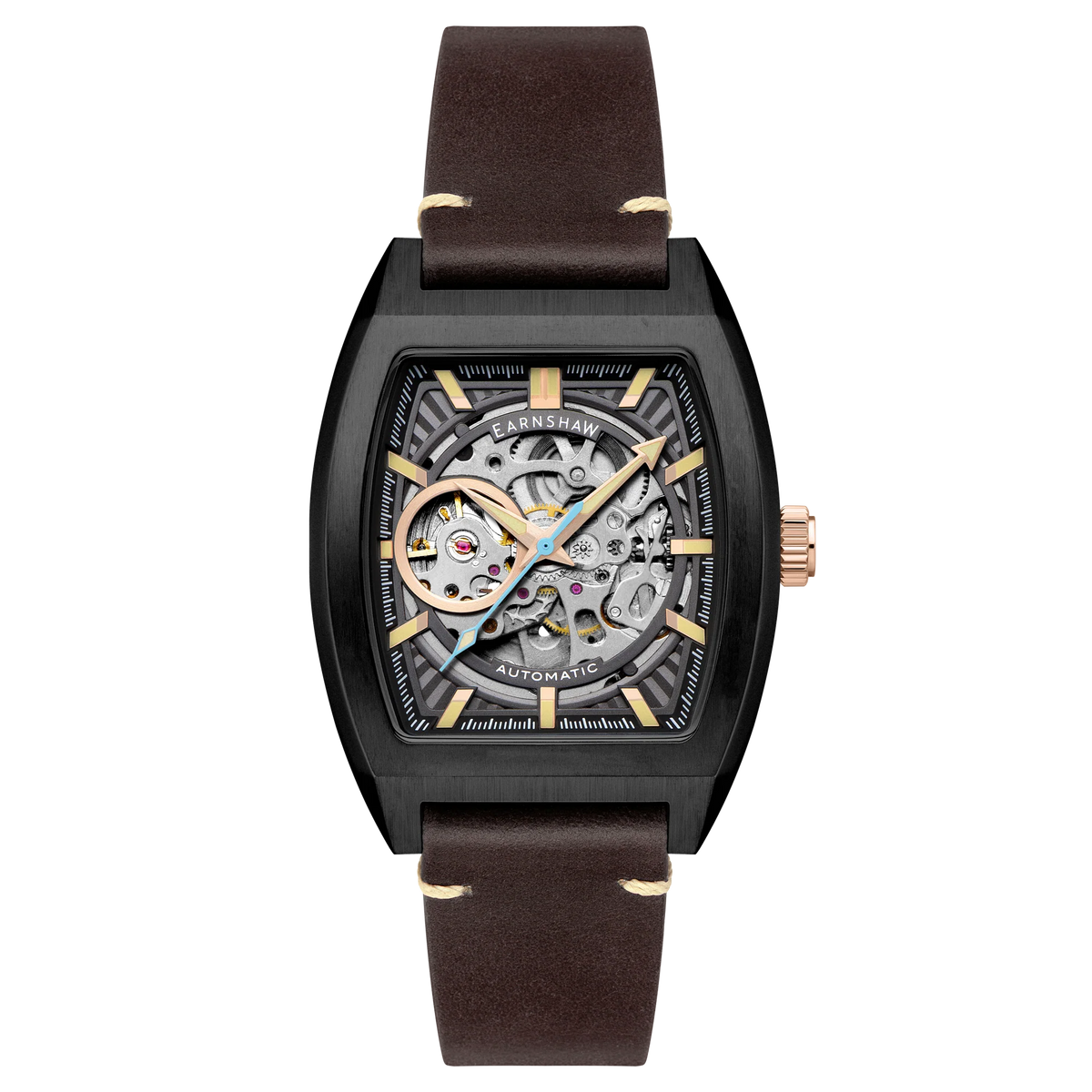 Earnshaw Wellington Grey Dial Men's Watch - ES-8302-03 - KRISHNA WATCH COMPANY