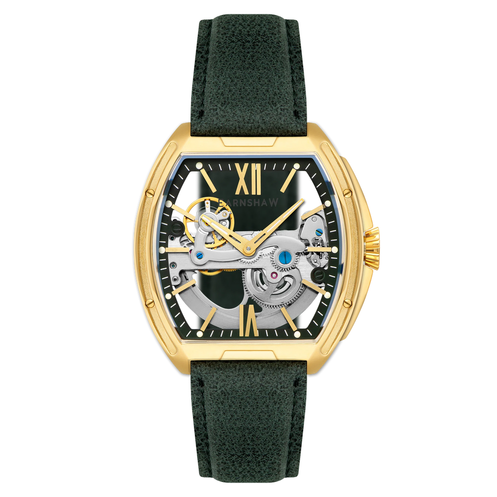 Earnshaw Knightsbridge Green Dial Men's Watch - ES-8316-02 - KRISHNA WATCH COMPANY