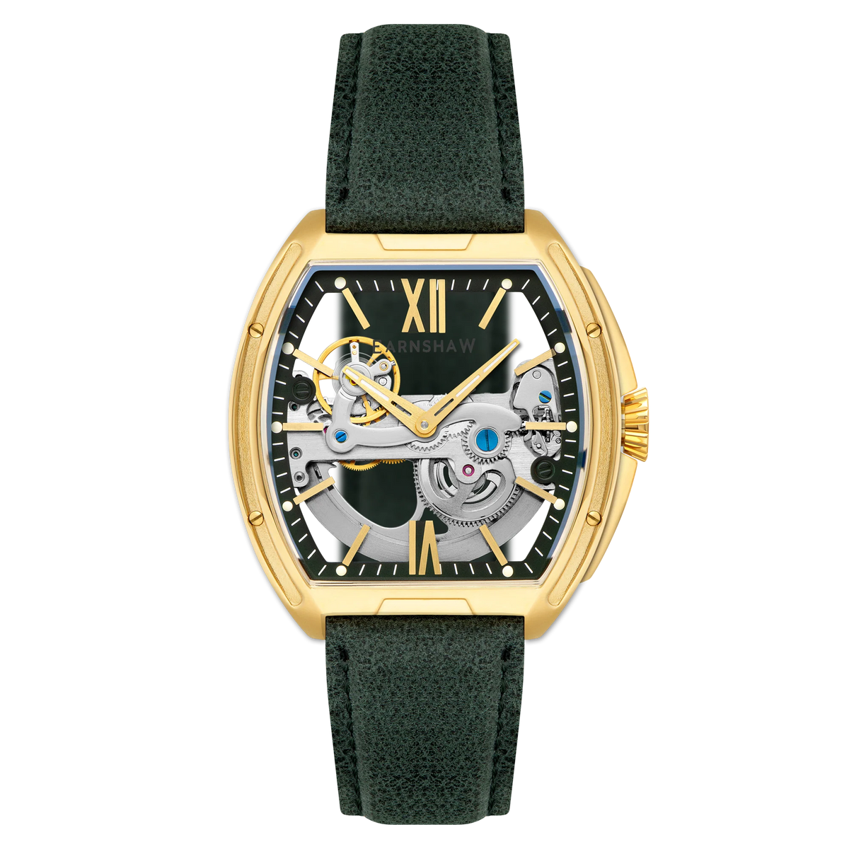 Earnshaw Knightsbridge Green Dial Men's Watch - ES-8316-02 - KRISHNA WATCH COMPANY