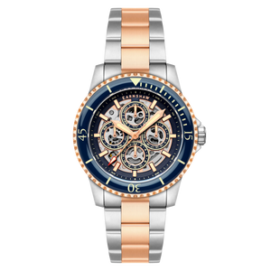 Earnshaw Admiral Duncan Triple Calendar Skeleton Automatic - ES-8320-66 - KRISHNA WATCH COMPANY