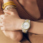 Scarlette Three-Hand Date Two-Tone Stainless Steel Watch ES5259