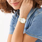 Scarlette Three-Hand Date Two-Tone Stainless Steel Watch ES5259