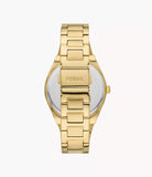FOSSIL Scarlette Three-Hand Gold-Tone Stainless Steel Watch ES5325