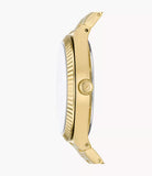 FOSSIL Scarlette Three-Hand Gold-Tone Stainless Steel Watch ES5325