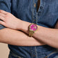 FOSSIL Scarlette Three-Hand Gold-Tone Stainless Steel Watch ES5325