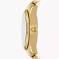 FOSSIL Scarlette Three-Hand Date Gold-Tone Stainless Steel Watch  ES5338