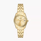 FOSSIL Scarlette Three-Hand Date Gold-Tone Stainless Steel Watch  ES5338