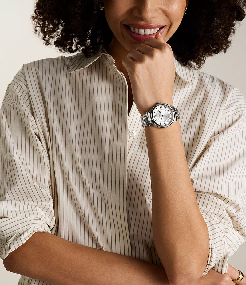 Fossil Gilmore Three-Hand Date Stainless Steel Watch - ES5393