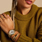 Fossil Gilmore Three-Hand Date Gold-Tone Stainless Steel Watch - ES5395