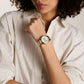 Fossil Gilmore Three-Hand Date Gold-Tone Stainless Steel Watch - ES5395