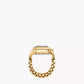 Fossil Raquel Watch Ring Two-Hand Stainless Steel Watch for Women - ES5411