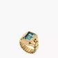 Fossil Raquel Watch Ring Two-Hand Stainless Steel Watch for Women - ES5411
