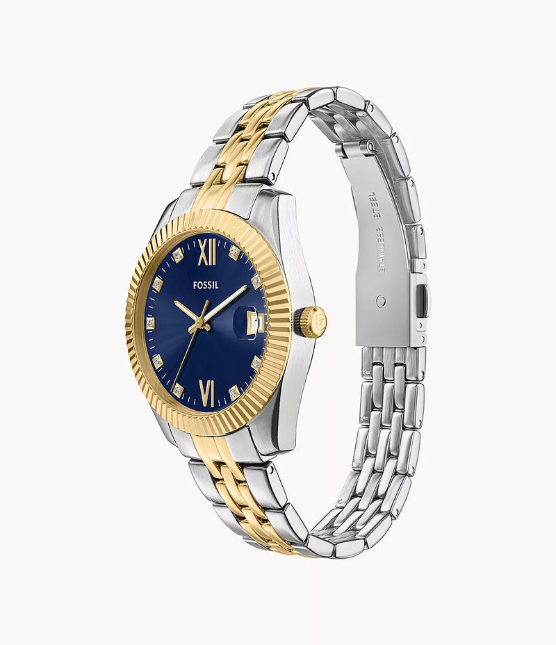 Fossil Scarlette Quartz Women 32 mm ES5443 - KRISHNA WATCH COMPANY
