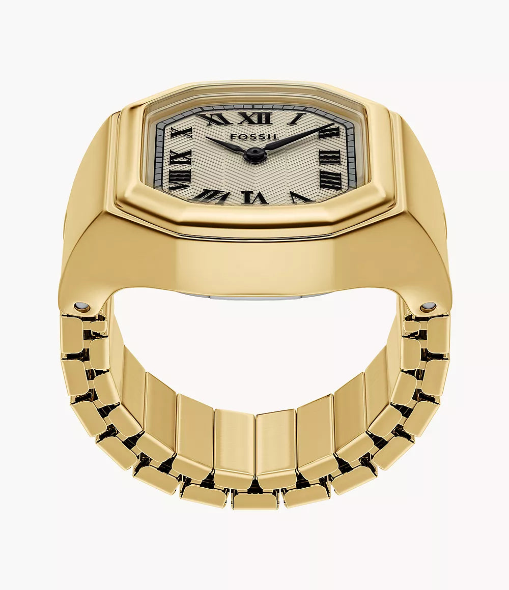 Fossil Harlow Watch Ring Quartz Women 16 mm ES5446 - KRISHNA WATCH COMPANY