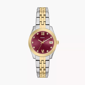 Fossil Scarlette Quartz Women 32 mm ES5461 - KRISHNA WATCH COMPANY