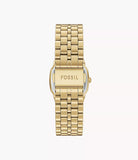 Fossil Harlow 27mm Three-Hand Gold-Tone Stainless Steel Watch ES5489