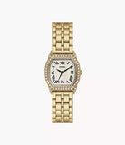 Fossil Harlow 27mm Three-Hand Gold-Tone Stainless Steel Watch ES5489
