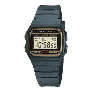 CASIO MENS RESIN F-91WG-9QDF - D165 - KRISHNA WATCH COMPANY