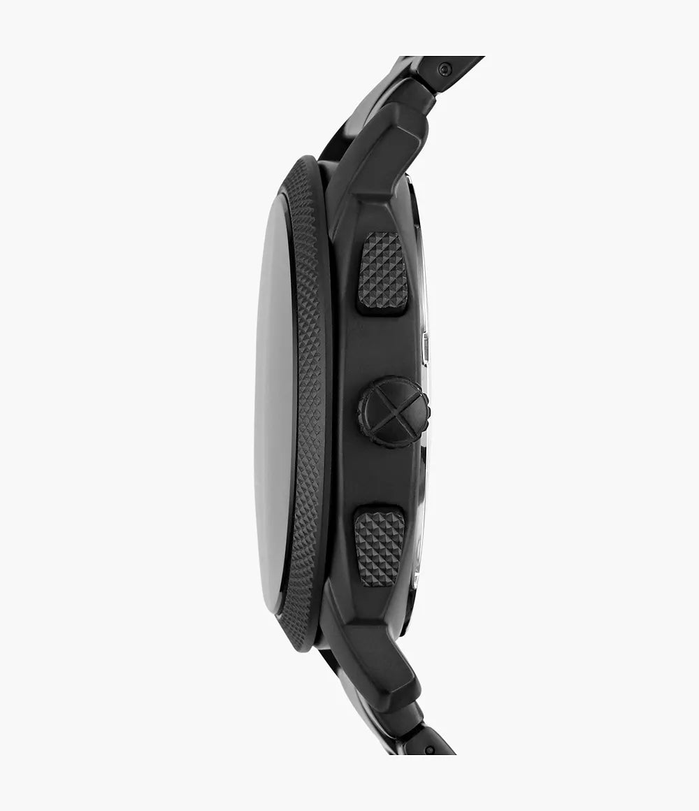 Fossil Machine Chronograph Analog Black Dial Men's Watch - FS4682
crown side