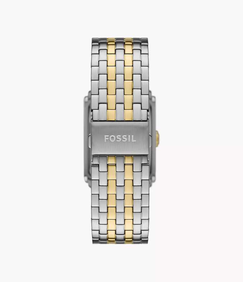 FOSSIL Carraway Three-Hand Two-Tone Stainless Steel Watch FS6010
