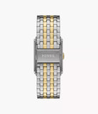 FOSSIL Carraway Three-Hand Two-Tone Stainless Steel Watch FS6010