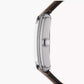 Carraway Three-Hand Brown Leather Watch FS6012
