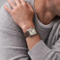 Carraway Three-Hand Brown Leather Watch FS6012