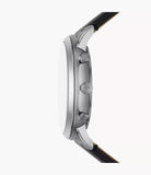 FOSSIL Neutra Chronograph Black LiteHide™ Leather Watch FS6016