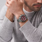 Bronson Chronograph Smoke Stainless Steel Watch FS6017