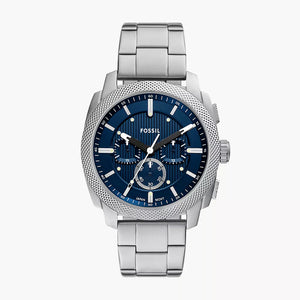 Fossil Machine Silver Watch FS6096 - KRISHNA WATCH COMPANY