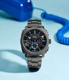 Fossil Machine Gun-Metal Watch FS6098 - KRISHNA WATCH COMPANY