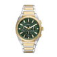 Fossil Everett Chronograph Two-Tone Stainless Steel Watch FS6106