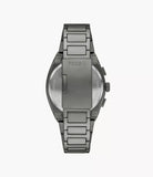 Fossil  Everett Chronograph Smoke Stainless Steel Watch FS6107