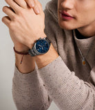 Fossil  Neutra Chronograph Smoke Stainless Steel Watch - FS6111