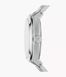 Fossil Everett Three-Hand Date Stainless Steel Watch - FS6114