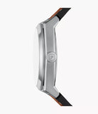 Fossil Everett Three-Hand Date Brown Leather Watch - FS6115