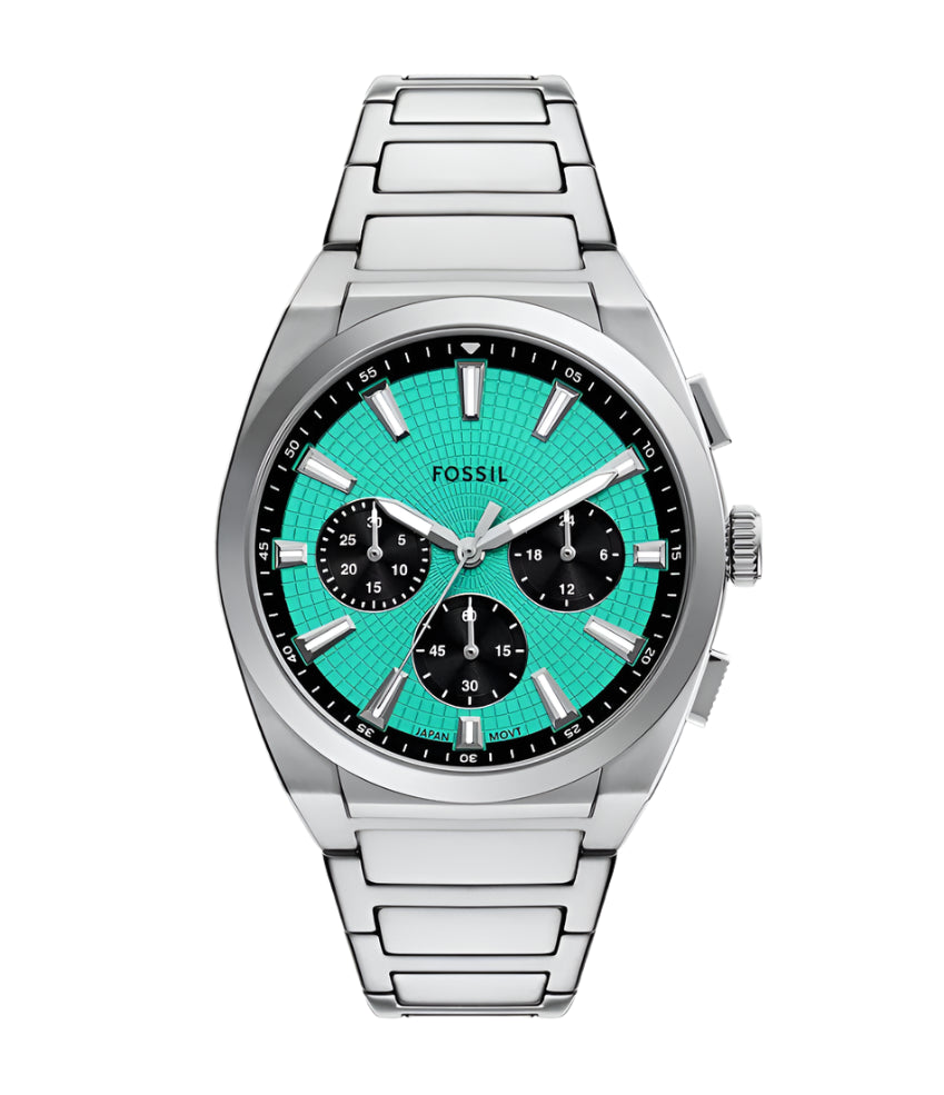 Fossil Everett Chronograph Stainless Steel Watch - FS6117 - KRISHNA WATCH COMPANY