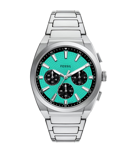 Fossil Everett Chronograph Stainless Steel Watch - FS6117