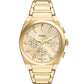 Fossil Everett Chronograph Gold-Tone Stainless Steel Watch - FS6119