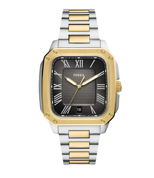 Fossil Crosby Three-Hand Date Stainless Steel Watch - FS6123
