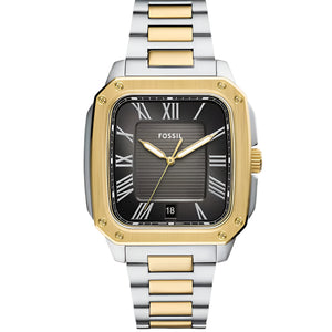 Fossil Crosby Three-Hand Date Stainless Steel Watch - FS6123 - KRISHNA WATCH COMPANY