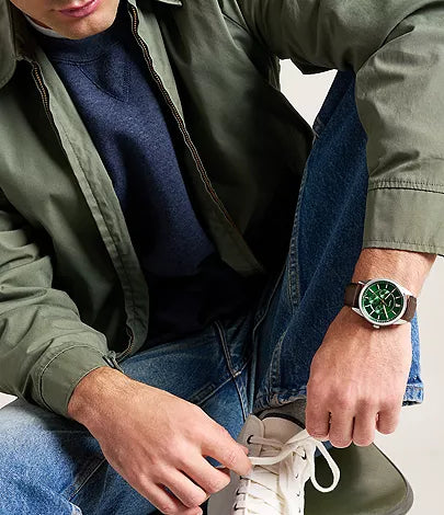 Fossil Pearson Quartz Men 42 mm - FS6137 - KRISHNA WATCH COMPANY