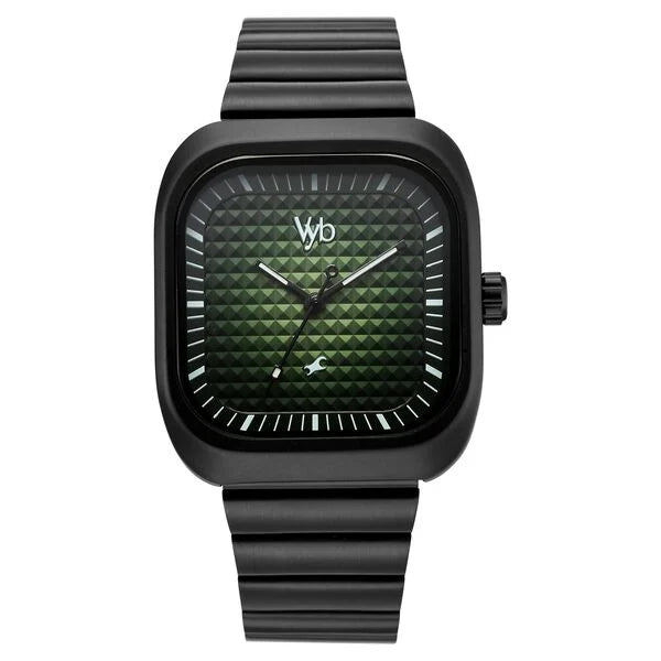 Vyb Maverick By Fastrack Quartz Analog Watch For Guys FV30001NM01W