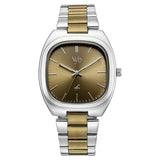 Vyb Aviator By Fastrack Quartz Analog Khaki Dial Watch For Guys fv30004km04w