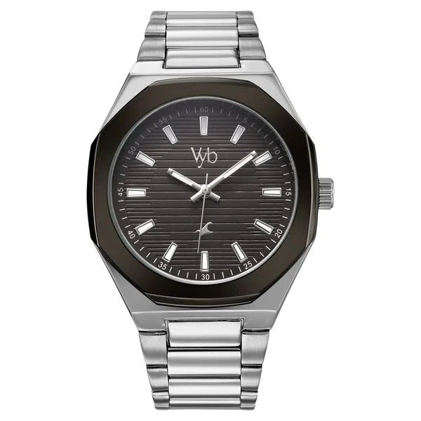 Vyb Limitless By Fastrack Quartz Analog Watch For Guys FV30012KM06W